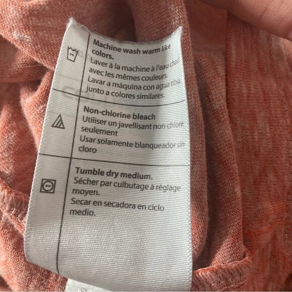 Carhartt original fit heather orange basic casual pocket t-shirt logo size XL - Picture 2 of 6